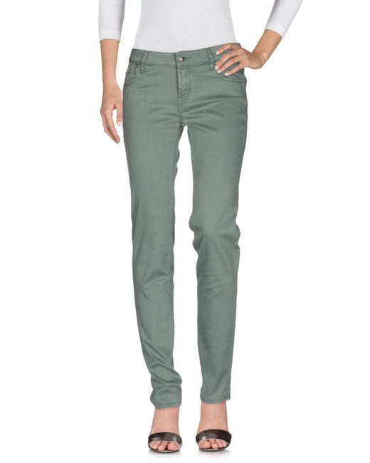 Jacob Cohen Green Jeans Lyocell, Cotton, Elastane