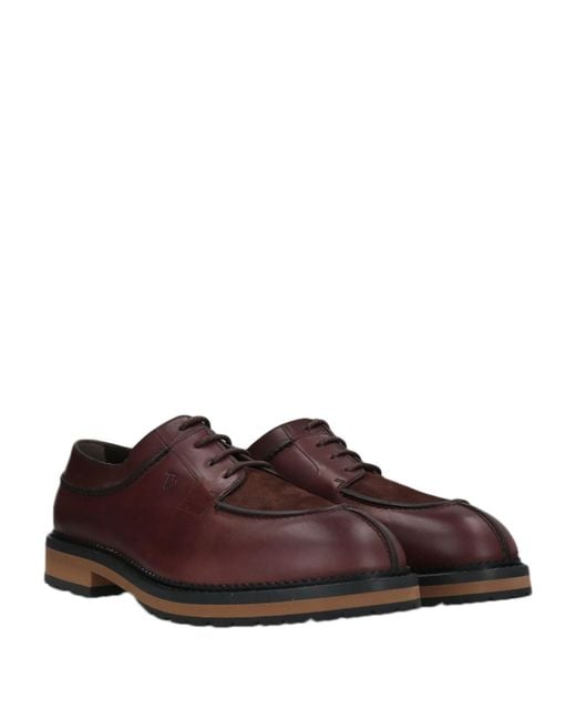 Stringate di Tod's in Brown da Uomo