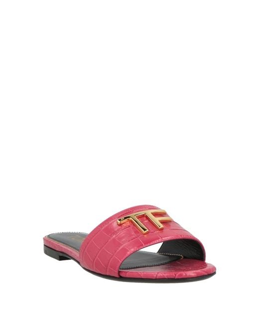 Tom Ford Pink Sandals
