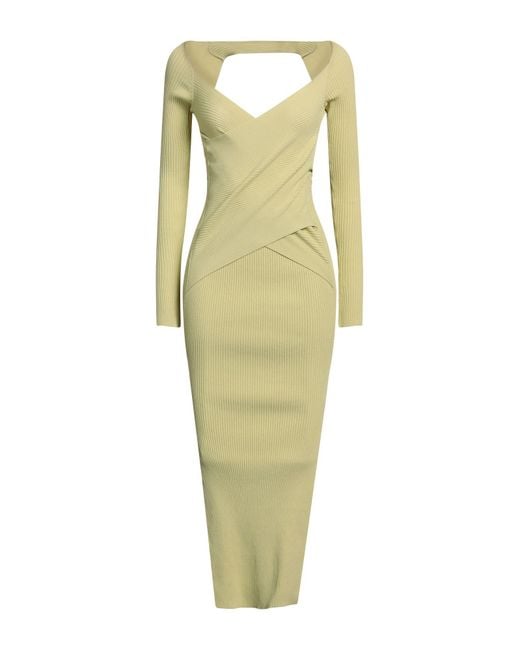 Ssheena Green Midi Dress