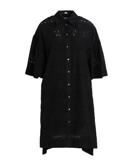 Karl Lagerfeld Black Mini-Kleid