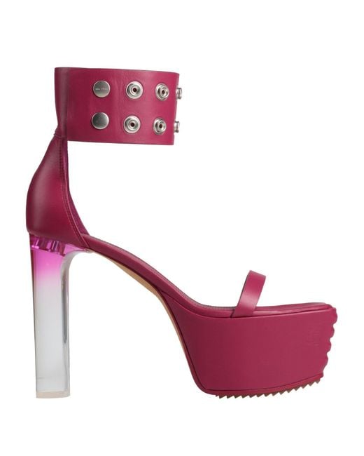 Sandalias Rick Owens de color Pink