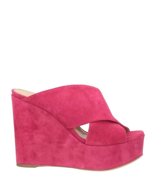 Sergio Rossi Pink Sandals
