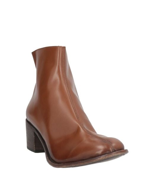 Moma Brown Ankle Boots
