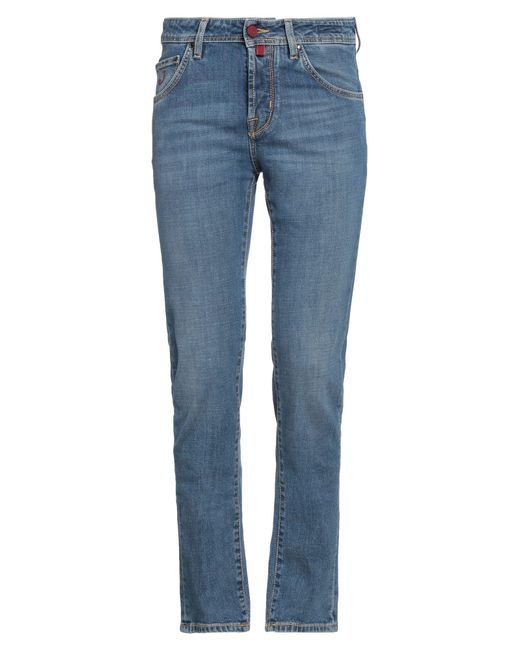 Jacob Cohen Blue Jeans Cotton, Elastane, Polyester for men