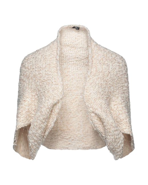 Peserico Natural Shrug Virgin Wool, Polyamide, Cashmere