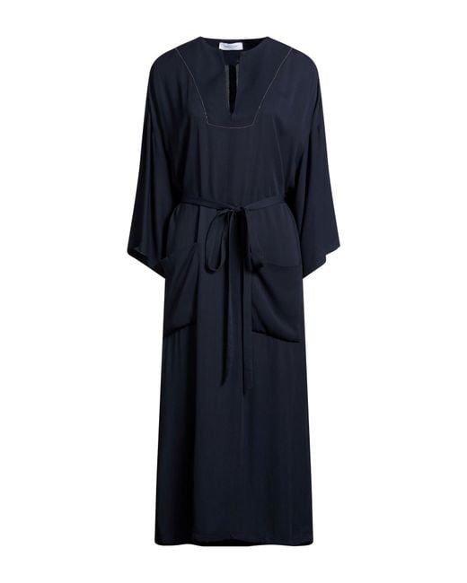 Fabiana Filippi Blue Midi Dress