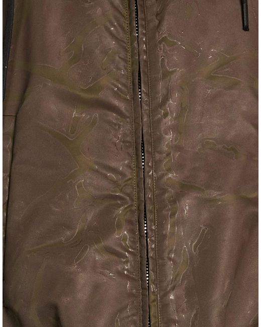 Masnada Brown Coat Polyamide for men