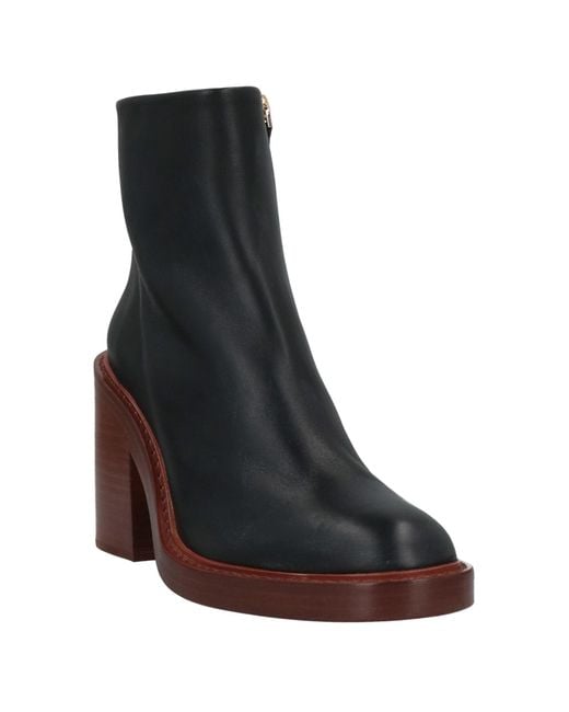 Chloé Black Ankle Boots