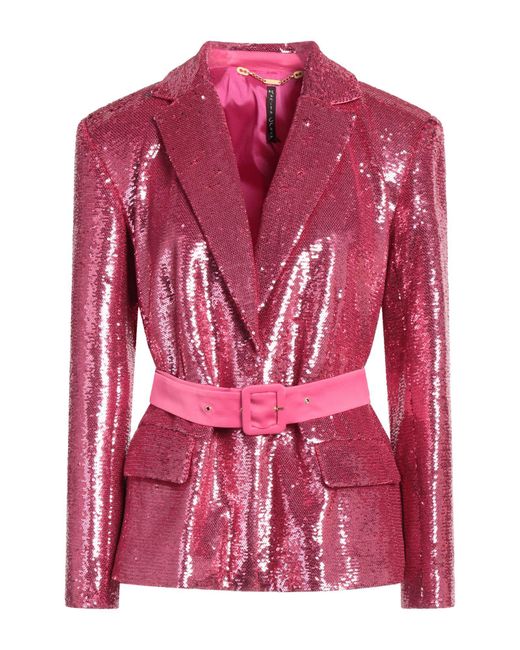 Manila Grace Pink Blazer Polyester