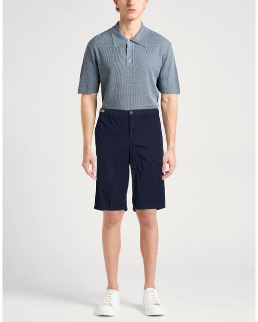 Paul & Shark Blue Shorts & Bermuda Shorts Cotton for men