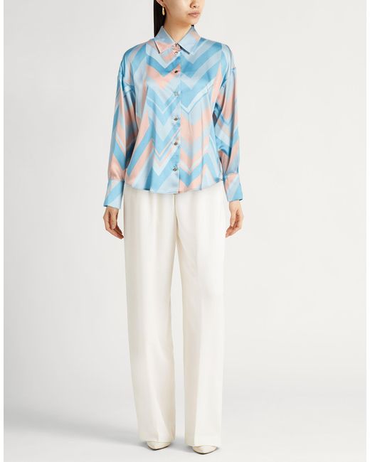Liu Jo Blue Shirt Polyester