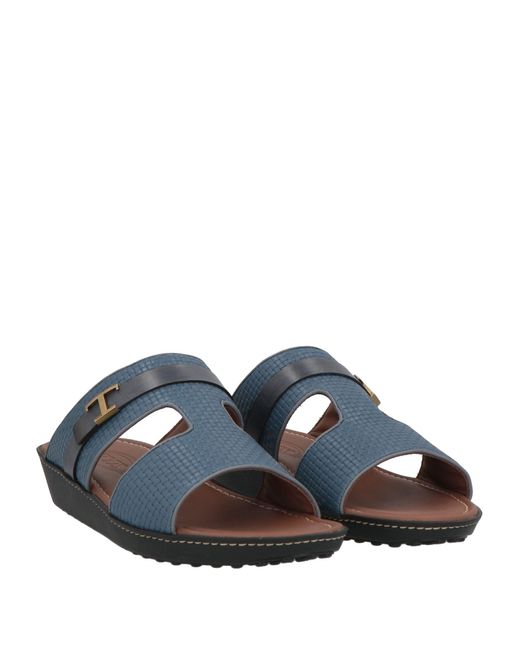 Tod's Blue Sandals for men