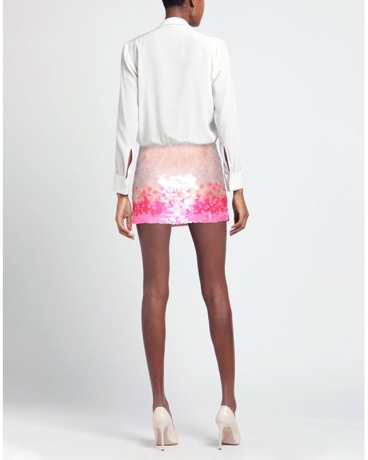 David Koma Pink Mini Skirt
