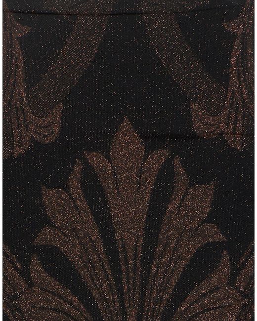 Etro Black Maxi Skirt Polyamide, Elastane, Polyester