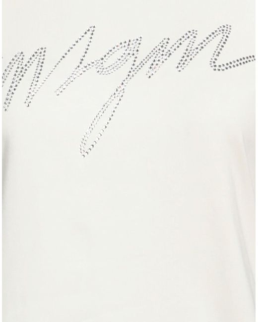 Camiseta MSGM de color White