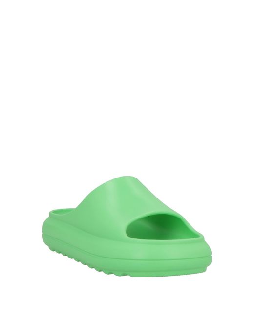 MSGM Green Sandals