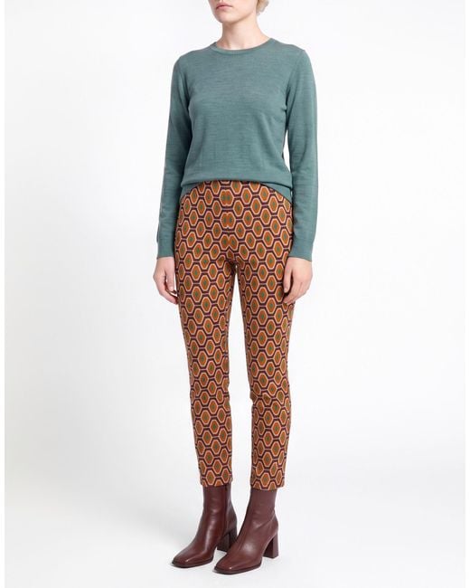 Maliparmi Brown Pants Polyester