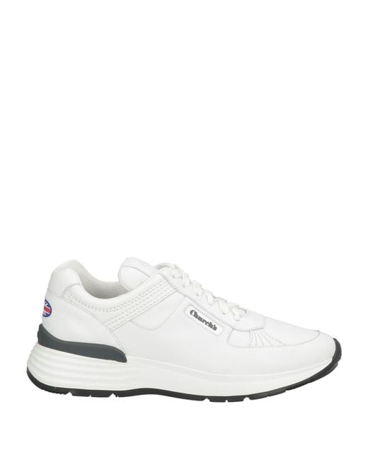 Church's White Sneakers Calfskin