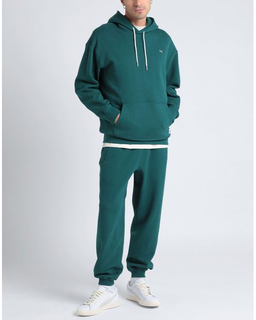 PUMA Green Sweatshirt for men