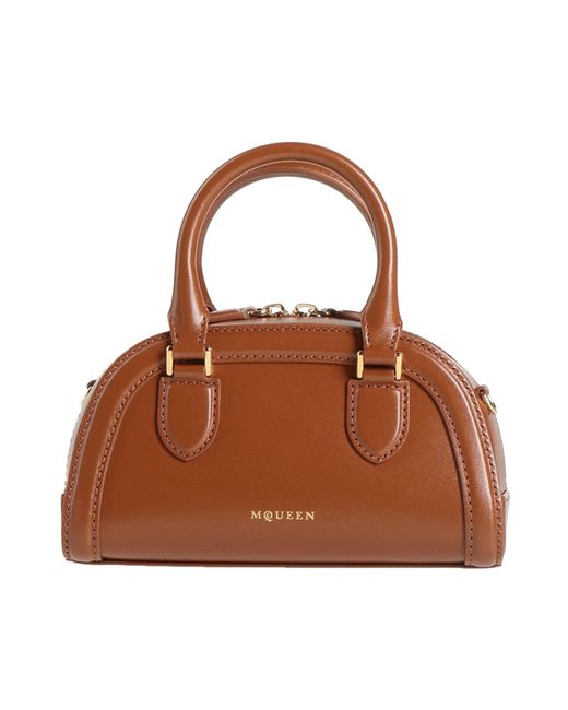 McQueen Brown Handbag
