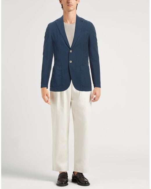 Paoloni Blue Blazer for men