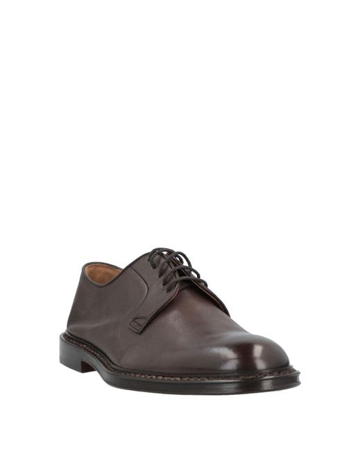 Doucal's Brown Lace-up Shoes for men