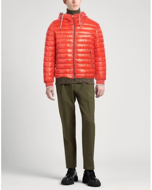 Herno Red Puffer for men