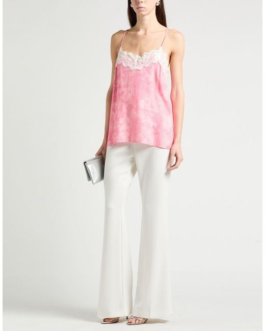 Gaelle Paris Pink Top Polyester, Elastane