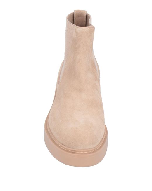 Santoni Natural Ankle Boots