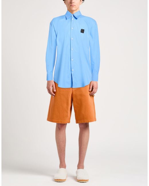 MSGM Blue Shirts for men