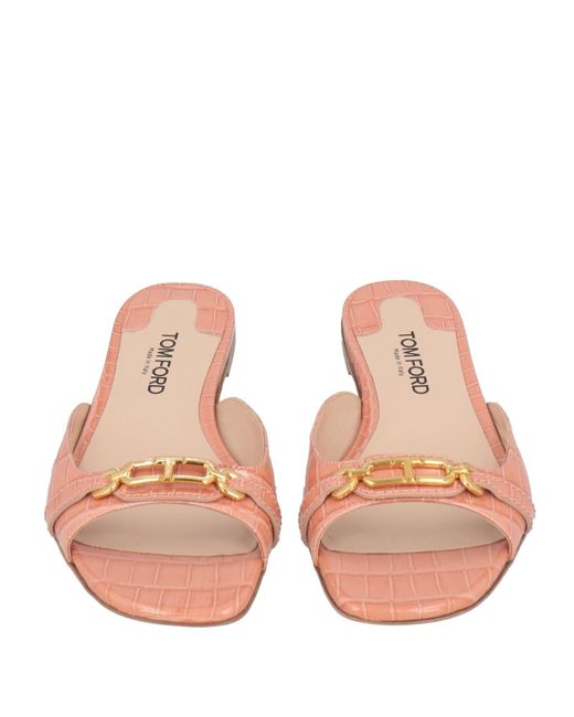 Tom Ford Pink Sandals