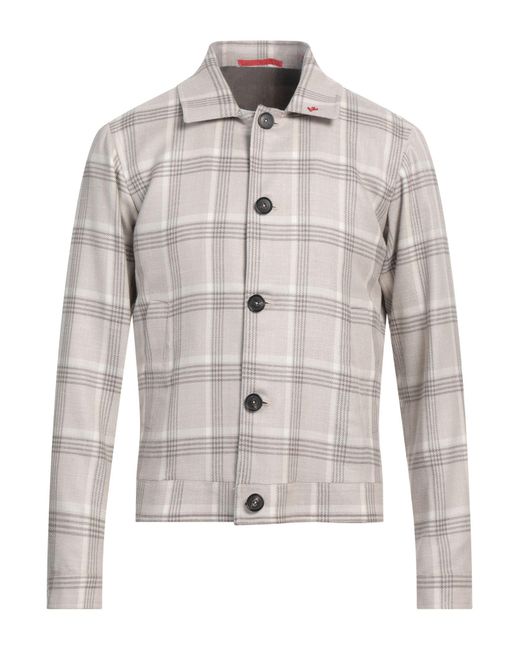 Isaia Gray Jacket for men
