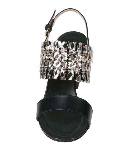 Rodo Metallic Sandals