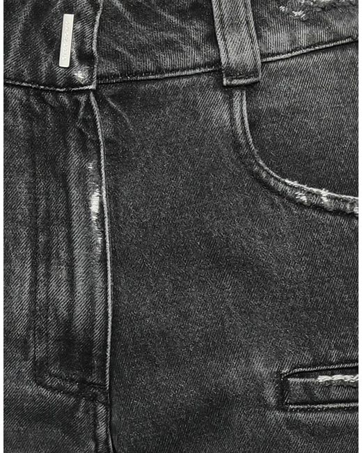 Givenchy Gray Denim Shorts