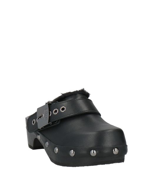 Scholl Black Mules & Clogs