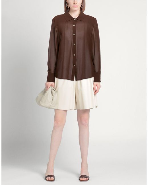 Camisa No Secrets de color Brown