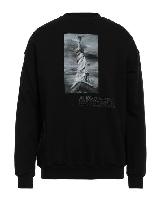Autry Black Sweatshirt for men