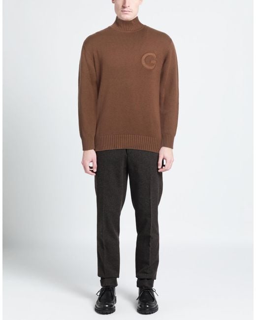 Gazzarrini Brown Turtleneck for men