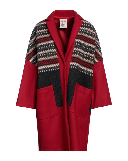 Semicouture Red Coat