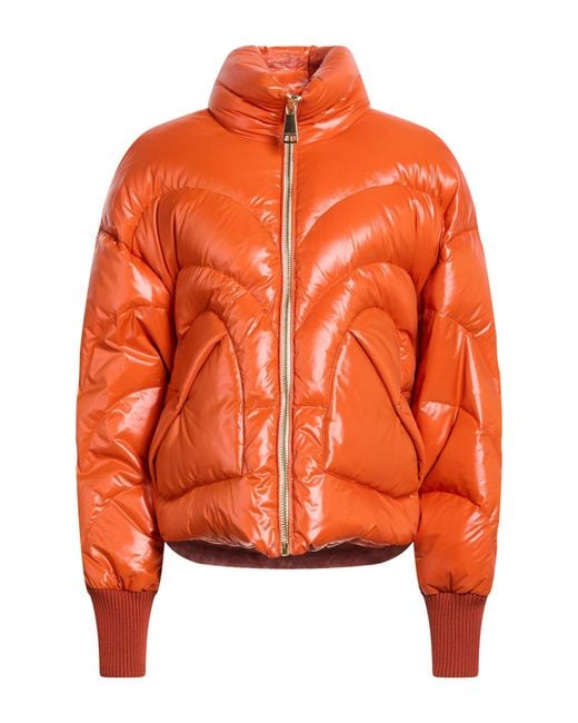 Khrisjoy Orange Puffer Polyamide, Wool, Acrylic, Elastane