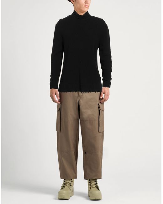 Dolcevita di Laneus in Black da Uomo