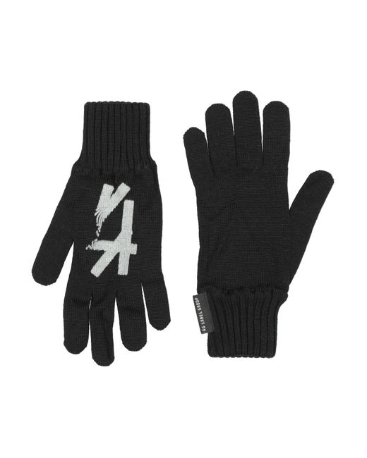 Guanti di 44 Label Group in Black da Uomo