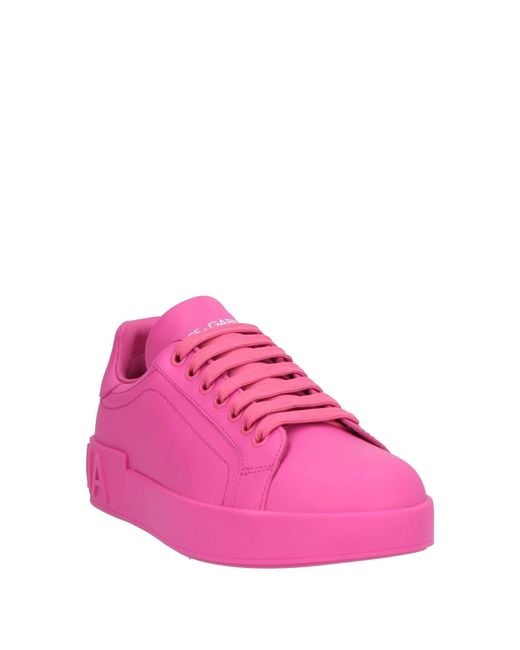 Dolce & Gabbana Pink Trainers