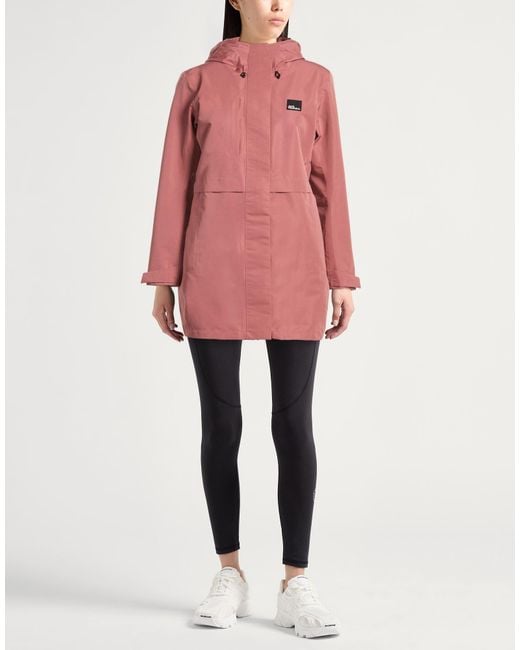 Jack Wolfskin Pink Overcoat & Trench Coat Recycled Polyester