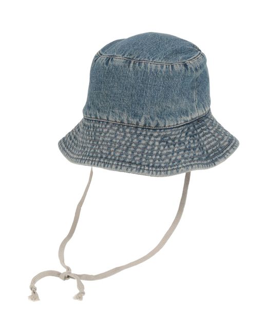 Rick Owens Blue Hat for men