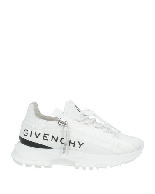 Givenchy White Sneakers Polyurethane, Recycled Polyamide, Recycled Polyurethane, Polyamide