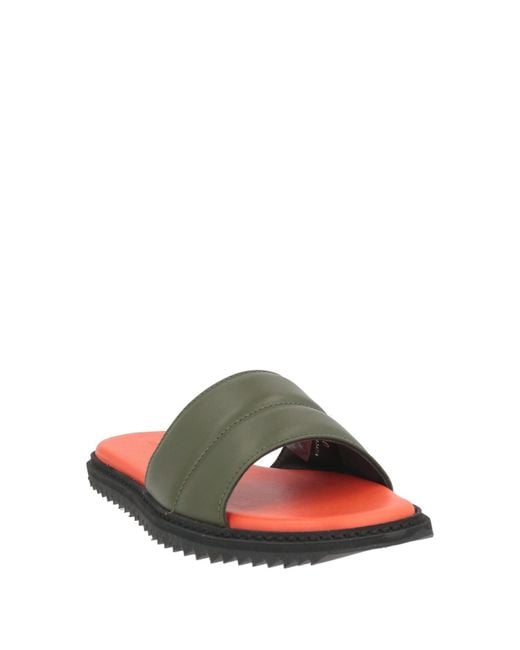 Kris Van Assche Multicolor Military Sandals Leather for men