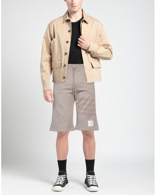 Thom Browne Gray Shorts & Bermuda Shorts for men