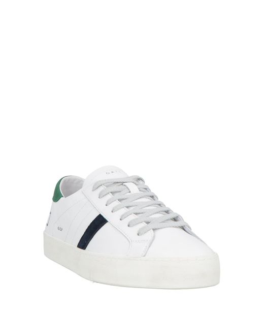 Date White Trainers for men